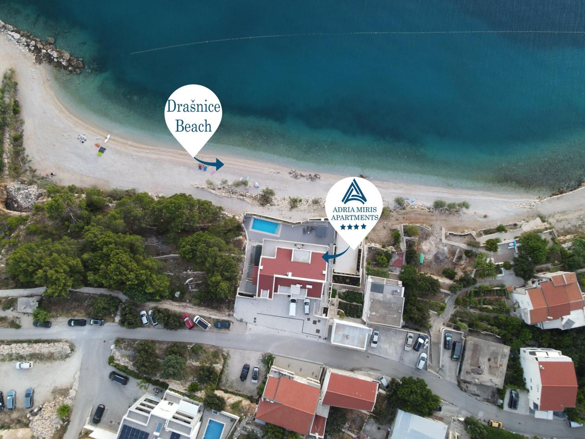 Adria Miris Apartments Драшнице Экстерьер фото